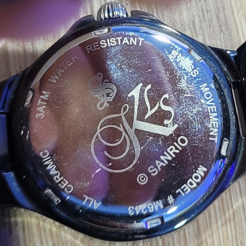 Kimora Lee Simmons Hello Kitty Ceramic Watch Pearl - Picture 6 of 6
